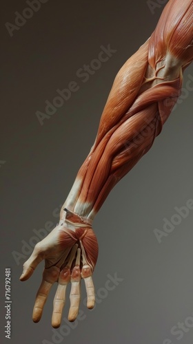 Muscles of the Hand Revealed in Detailed Image photo