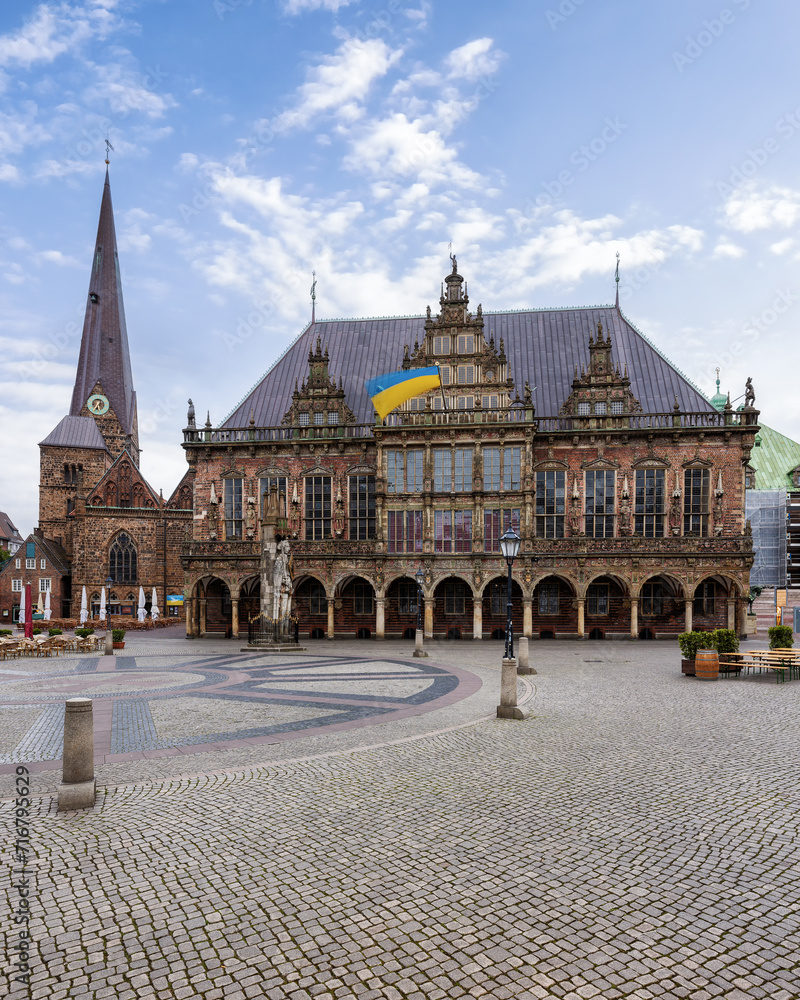 Medieval Town Hall of Bremen, Germany