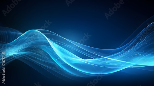 Glowing road speed lines, neon speed abstract background