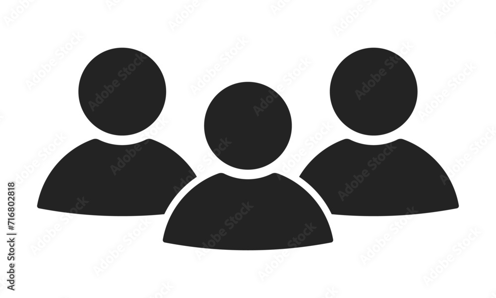 Community people sign icon vector design Community people sign icon vector design