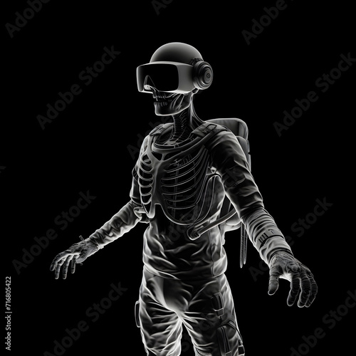 virtual reality space astronaut