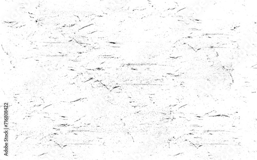 Black and white is grunge background. Abstract monochrome texture. Pattern of scratches, paint and stains. Black and white grunge. Texture vintage old surface.