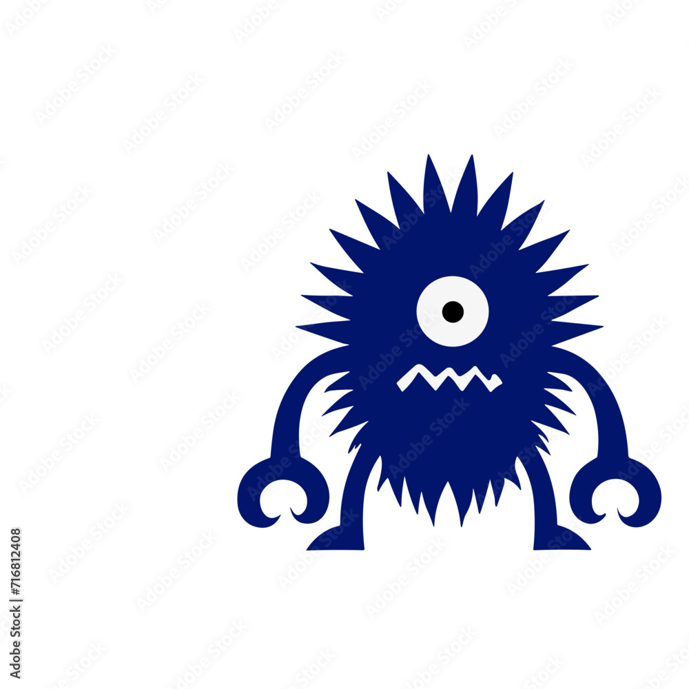 Monsters and Aliens vector set