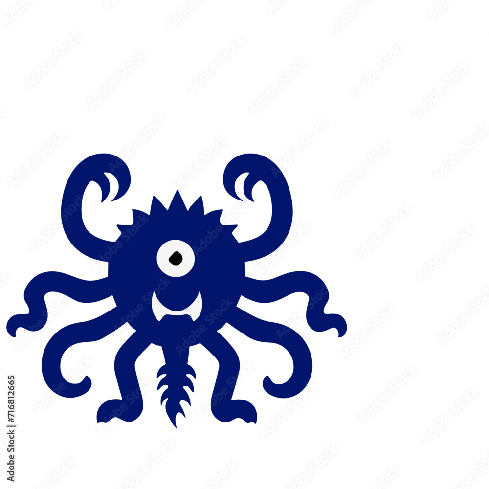Monsters and Aliens vector set Monsters and Aliens vector set