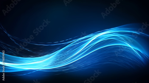 Future technology lines background, abstract future technology background © jiejie