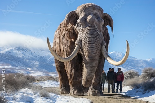 The mammoth has long been an extinct species of mammal.