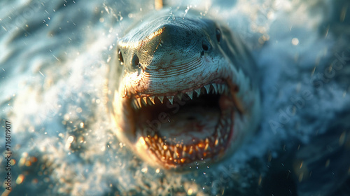 Shark in the sea. © andranik123