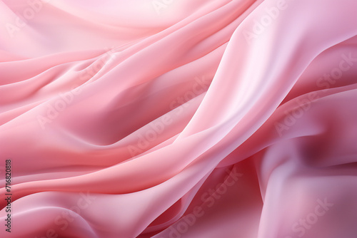 Soft pink silk background,ai generated