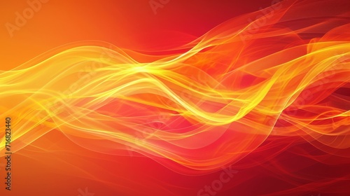 Fire-themed abstract background with dynamic, flowing lines in red, orange, and yellow background