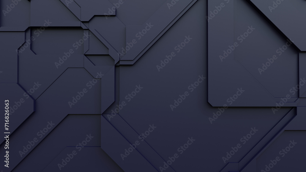 Abstract wallpaper blue panel scifi luxury background. A dynamic backdrop for graphic design.