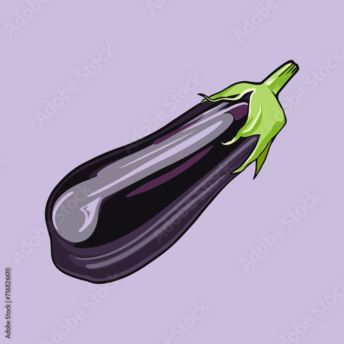 Eggplant illustration