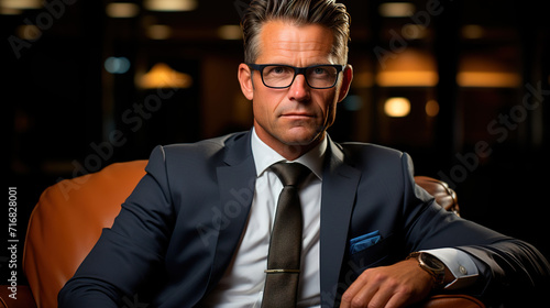 portrait of a businessman photo