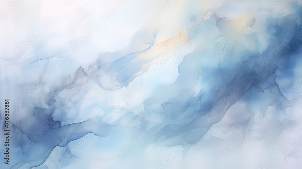 Ethereal Chambray Blue abstract background, blending delicate shades, dynamic patterns, and dreamlike elements, visually enchanting and versatile composition Ai Generative