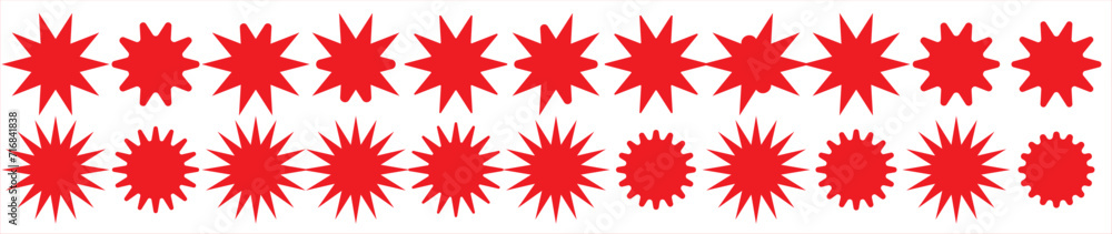 Star burst sticker. Vector stars and sparkle silhouettes design elements. price tags explosion silhouettes, starburst retro sale badge, quality signs, sale icons. Vector illustration star blank labe Star burst sticker. Vector stars and sparkle silhouettes design elements. price tags explosion silhouettes, starburst retro sale badge, quality signs, sale icons. Vector illustration star blank labe
