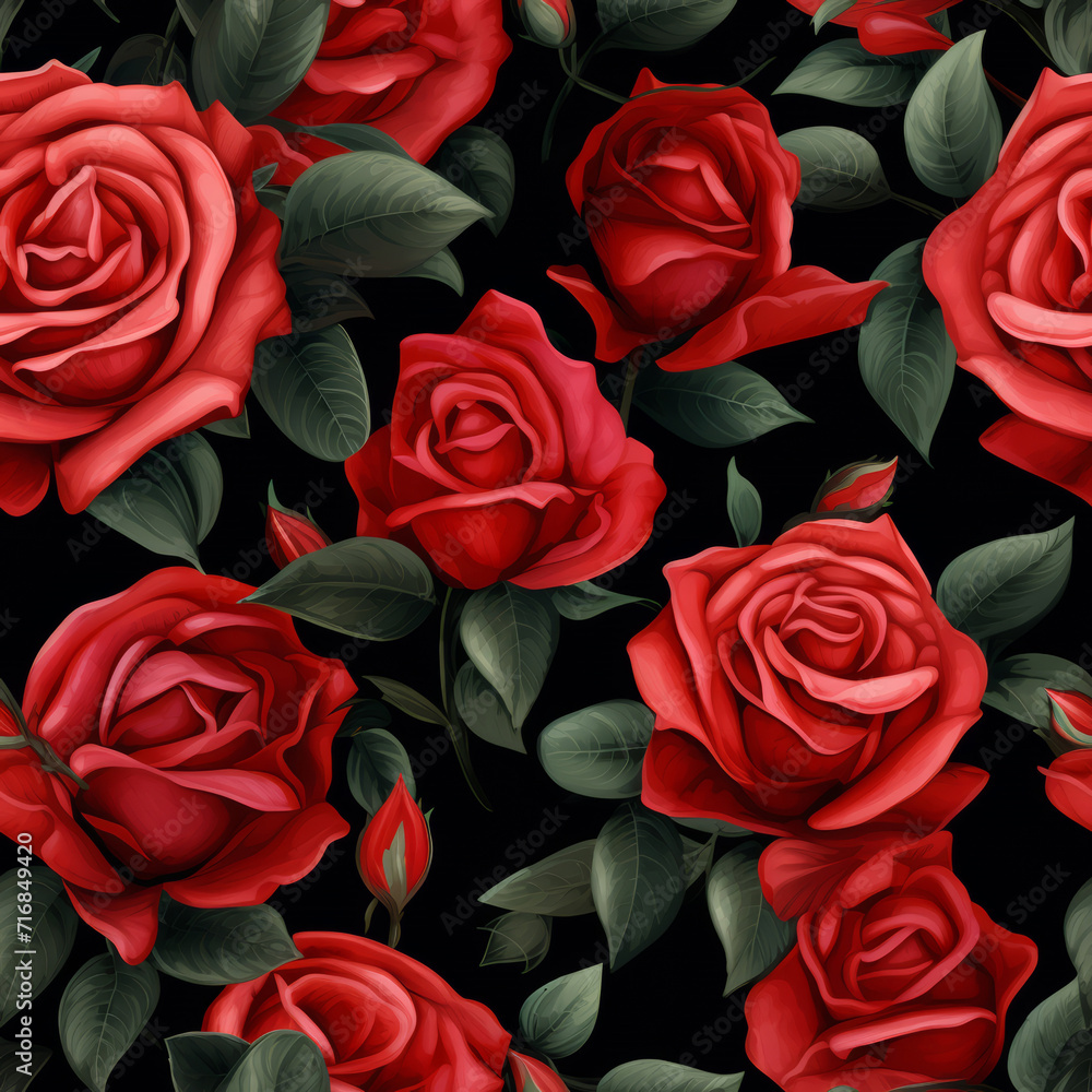 a set of watercolor red rose flowers and leaves a set of watercolor red rose flowers and leaves