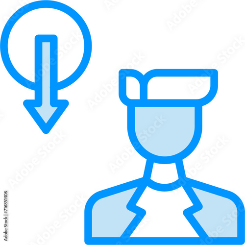 Demotion vector design .svg