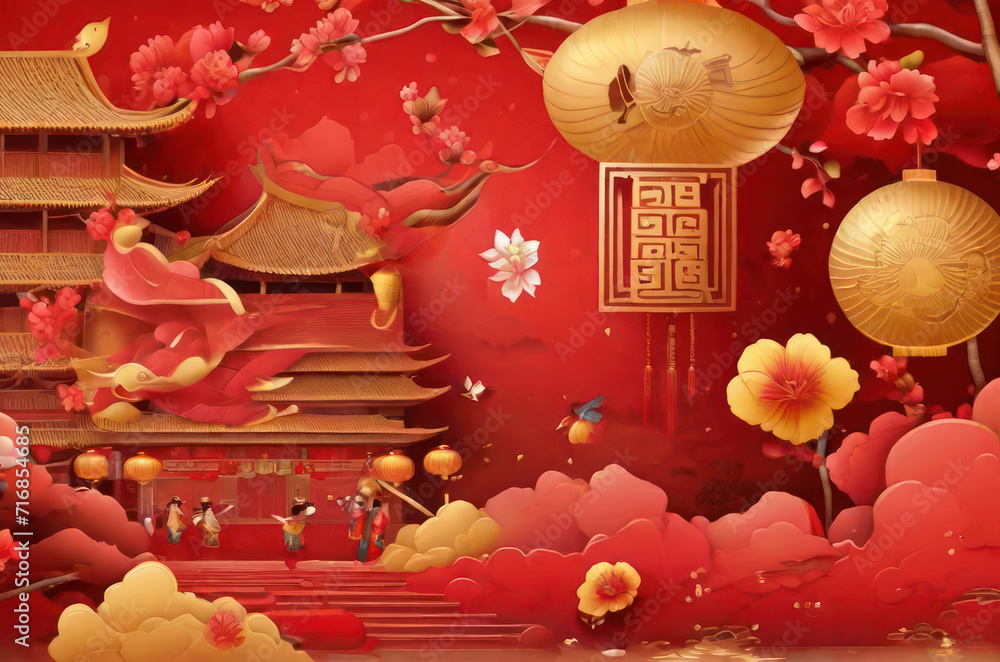 chinese nesw year background