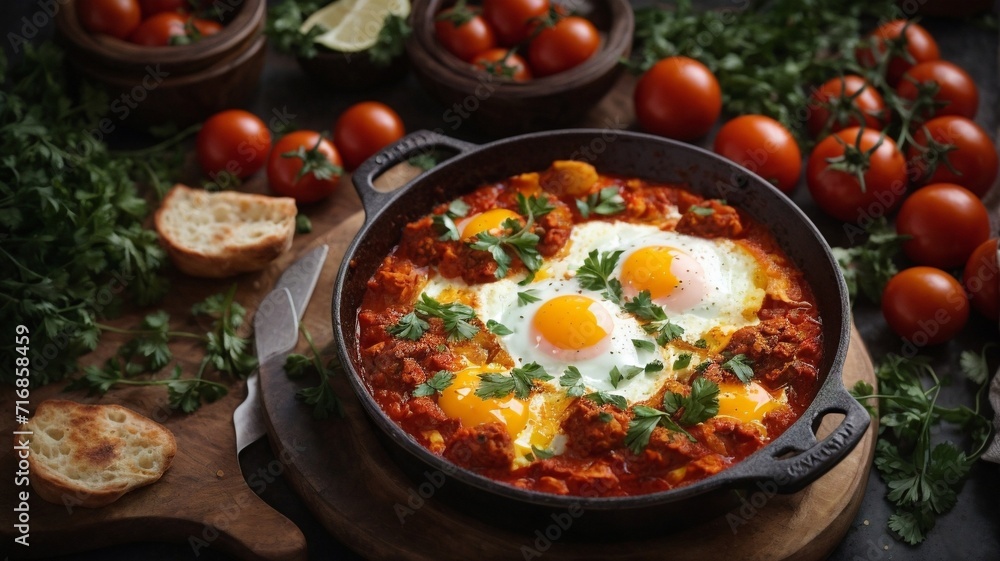 tomato with meat, tomato and chicken, egg with tomato tomato with meat, tomato and chicken, egg with tomato