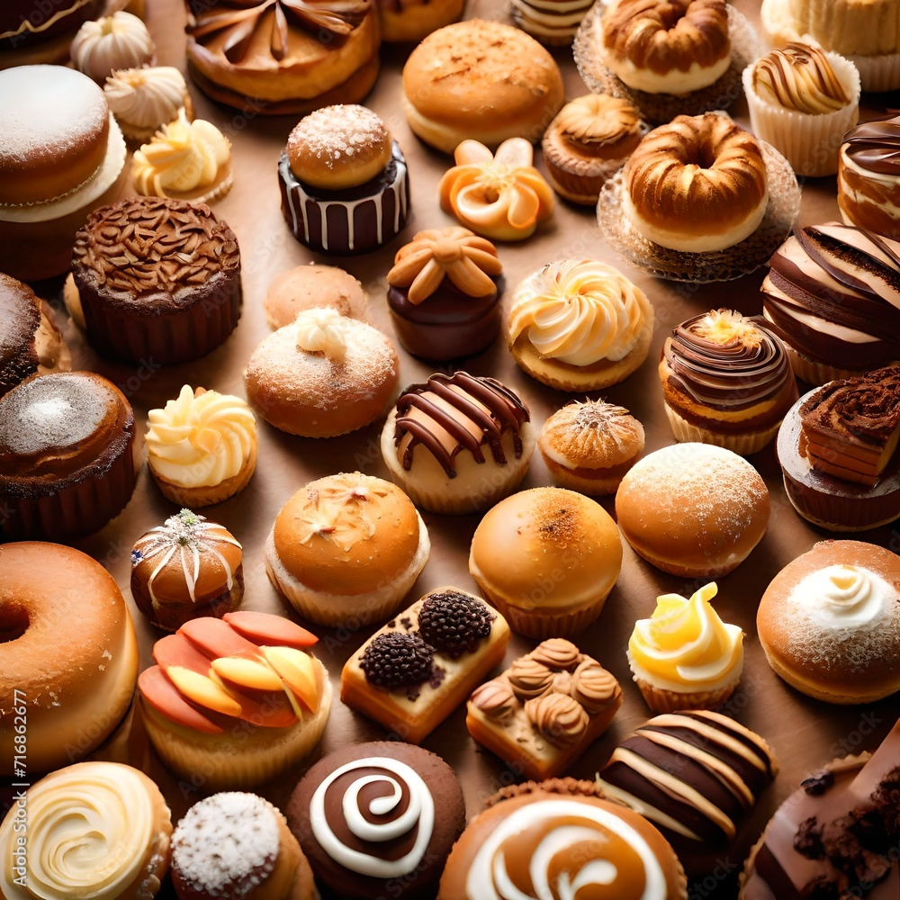 background of chocolate candies background of chocolate candies