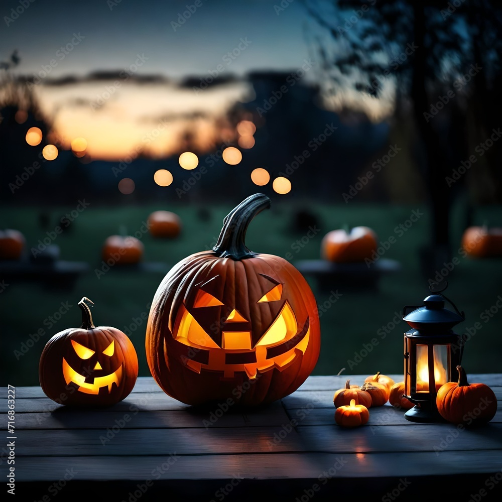 Fototapeta premium jack o lantern