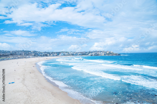 фотографія bondi beach and sea in Sydney, New South Wales, Australia