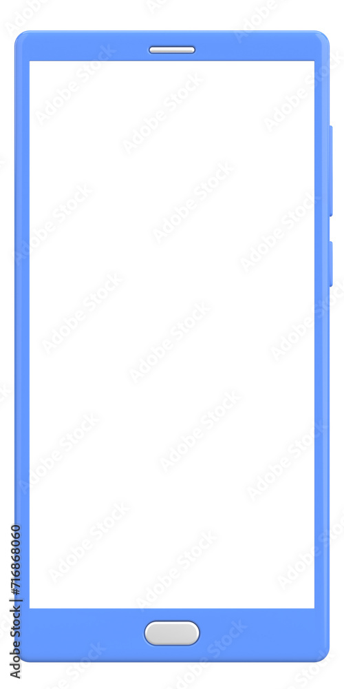 3D Smartphone Frame. Mobile device Mockup. 3D illustration. 3D Smartphone Frame. Mobile device Mockup. 3D illustration.