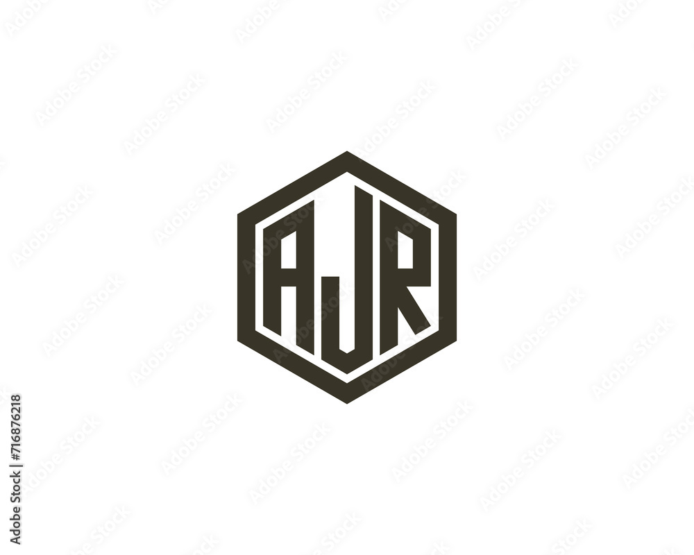 AJR logo design vector template AJR logo design vector template