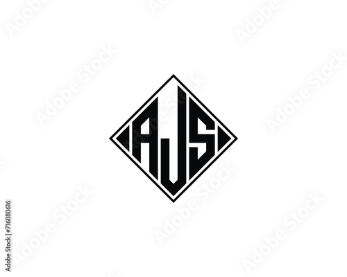 Free Download AJS logo design vector template - GFXLoad