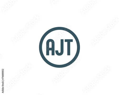 AJT Logo design vector template