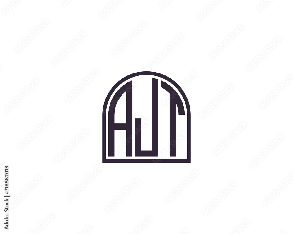 AJT Logo design vector template AJT Logo design vector template