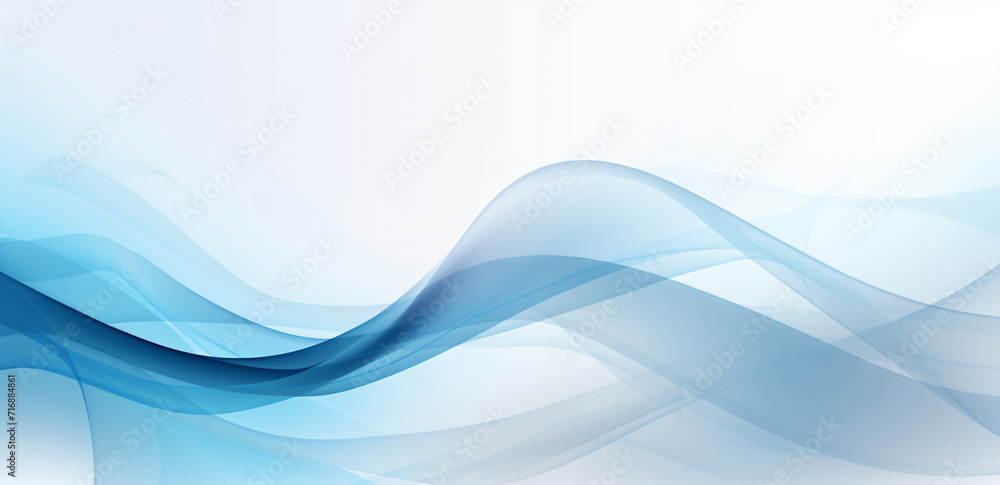 blue curved lines with white background, in the style of vibrant colorist, smokey background blue curved lines with white background, in the style of vibrant colorist, smokey background