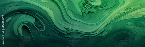 a green background with swirls and lines, in the style of topographic photography, digital painting, organic stone carvings, shaped canvas