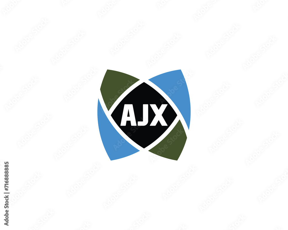AJX Logo design vector template AJX Logo design vector template