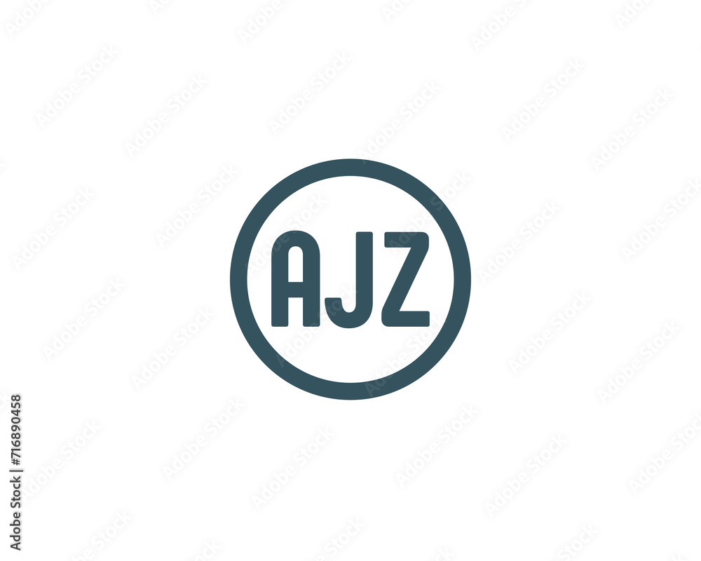 AJZ Logo design vector template AJZ Logo design vector template