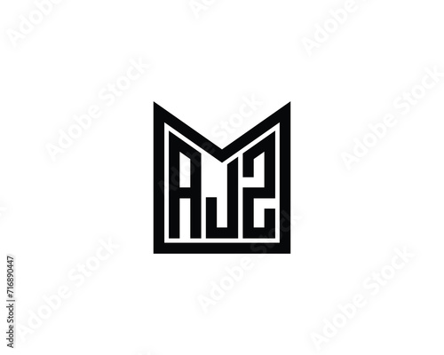 AJZ Logo design vector template
