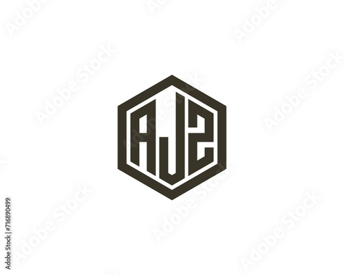 AJZ Logo design vector template