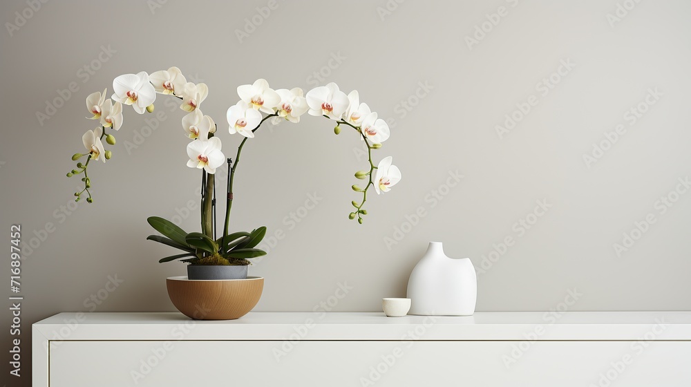 natural background of harmonious empty room and soft color natural background of harmonious empty room and soft color