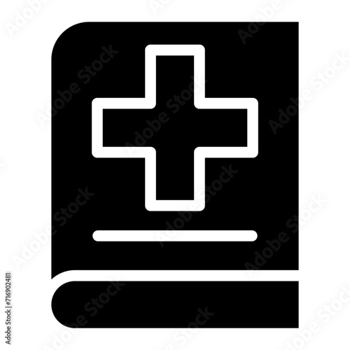 medical glyph icon