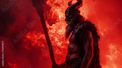 Greek Mythology's God of the Dead Hades, Ruler of the Underworld photo