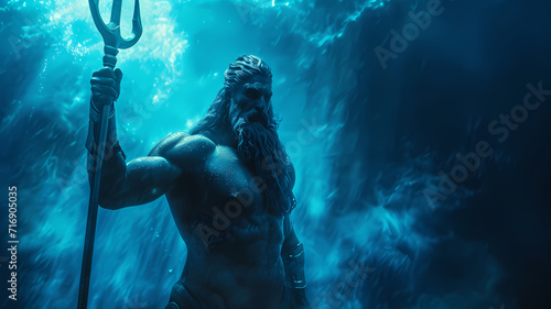 Poseidon. Greek God of the Sea and Earthquakes