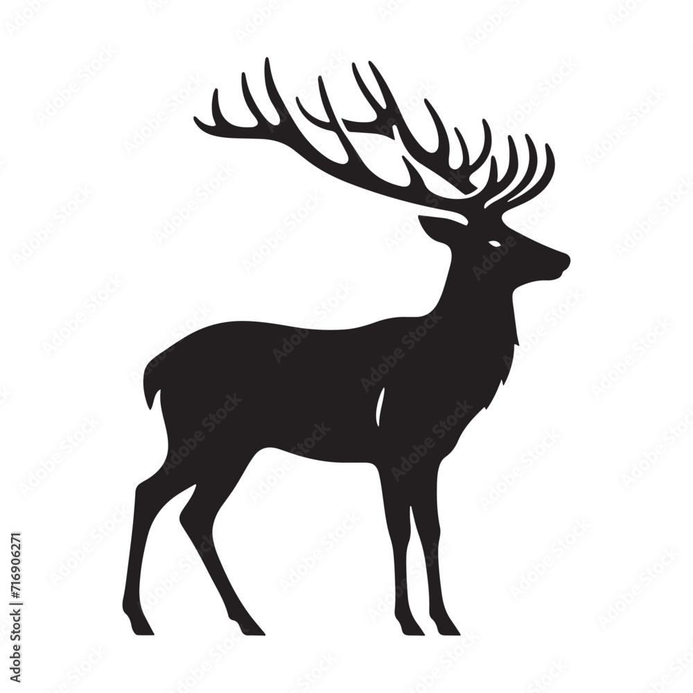 Whispering Woodland Nocturne: Deer Silhouette Set Crafting a Nocturne in the Whispering Woodlands of Nature's Nightfall - Deer Illustration - Deer Vector
Whispering Woodland Nocturne: Deer Silhouette Set Crafting a Nocturne in the Whispering Woodlands of Nature's Nightfall - Deer Illustration - Deer Vector