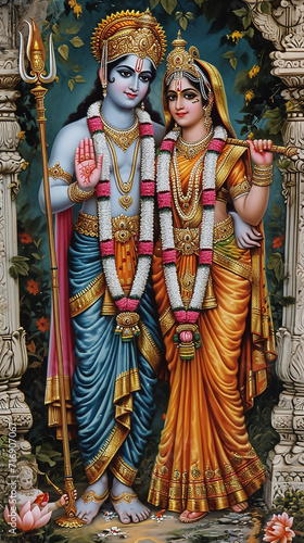 Hindu Sri Ram Sita