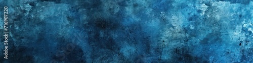 Blue grunge texture abstract background. Generative AI