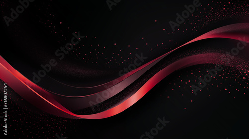 Wave of Luxury background isolation, Illustration