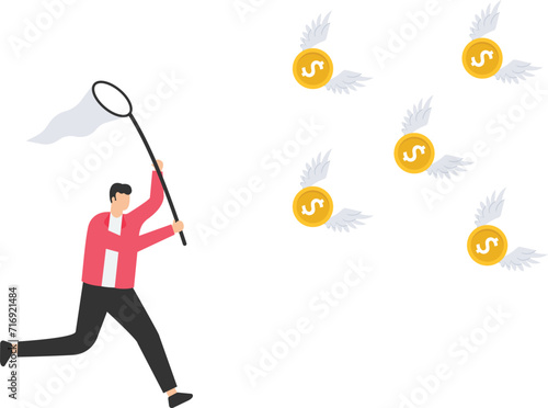Chasing high performance active mutual funds, Buying rising star stock or funds, Catch or grab hot ETFs, Run chasing try to catch high dollar coins

