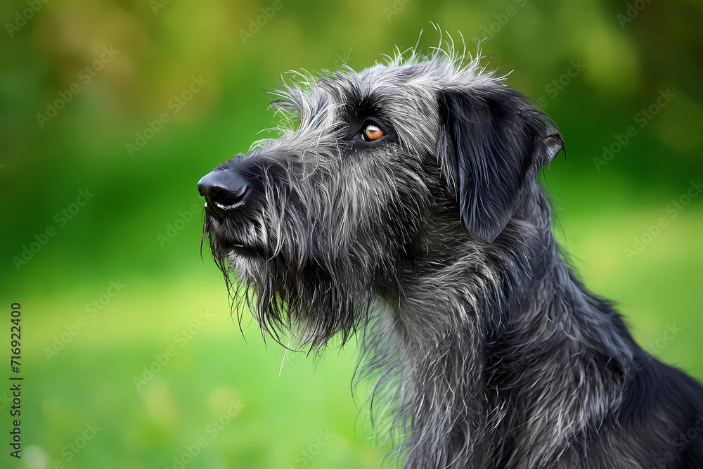 Irish Wolfhound - This ancient breed originated in Ireland and was used for hunting wolves and other large game. They are one of the tallest dog breeds, standing over 3 feet tall at the shoulder 