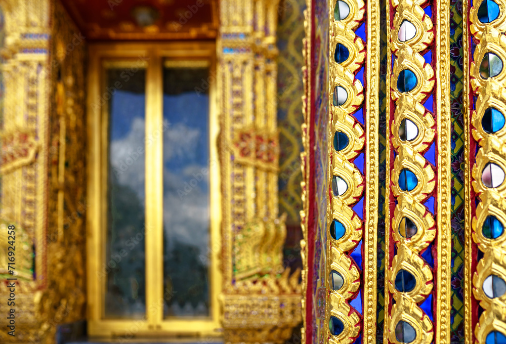 thai temple window