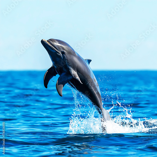 A dolphin AI generated. Good looking.   