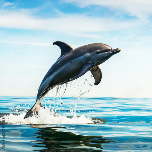 A dolphin AI generated. Good looking.   