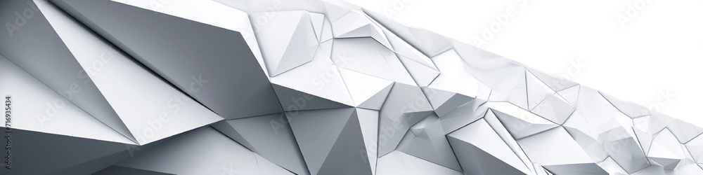 Abstract white Geometric banner design background. Abstract white Geometric banner design background.